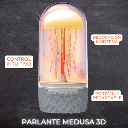 Altavoz Led HD BlueTooth Medusa