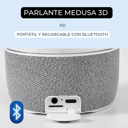 Altavoz Led HD BlueTooth Medusa